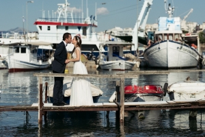 Δημήτρης - Νάντια: Καλοκαιρινός Γάμος με Ειδυλλιακή Ατμόσφαιρα στη Χαλκίδα